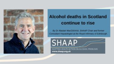 Alcohol deaths in Scotland continue to rise
