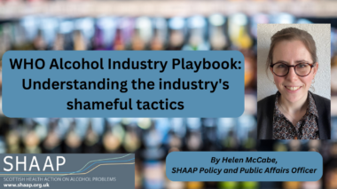 WHO Alcohol Industry Playbook: Understanding the industry’s shameful tactics
