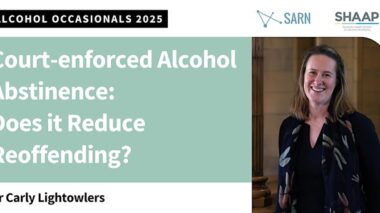 Alcohol Occasionals 2025 – Court-enforced Alcohol Abstinence and Reoffending